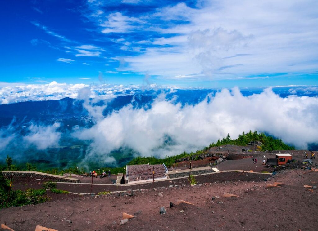 Climbing Mount Fuji