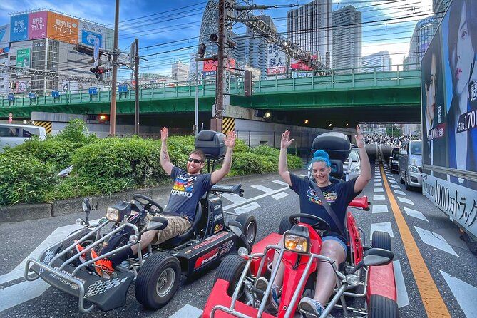 Kart experience in Shinjuku tv