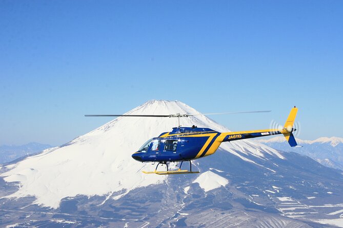 Private Fujisan Prefecture Helicopter Sky Tour Without Transfer - Cancellation Policy