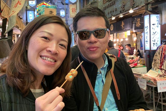 Nishiki Market Brunch Walking Food Tour - Food Samples