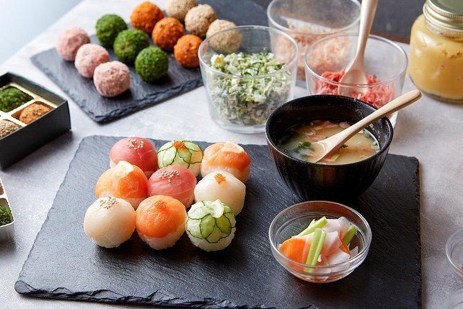 Maki Sushi (Roll Sushi) ＆Temari Sushi Making Class in Tokyo - Menu Offerings